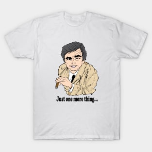 TV SERIES COLUMBO FAN ART!! T-Shirt